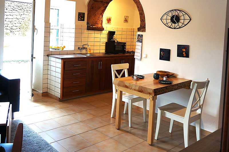 Ferienhaus Casa Alegre, Azoren | Essbereich