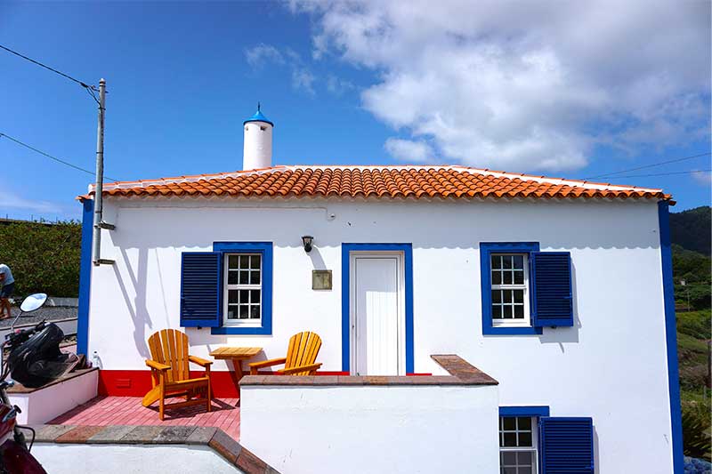 Ferienhaus Casa Alegre, Azoren |Terrasse