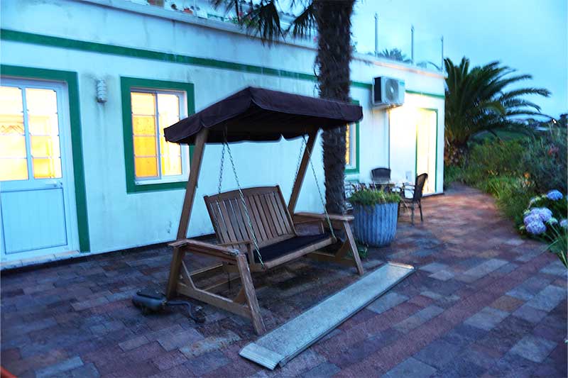 Ferienwohnung Alegre, Azoren |Terrasse